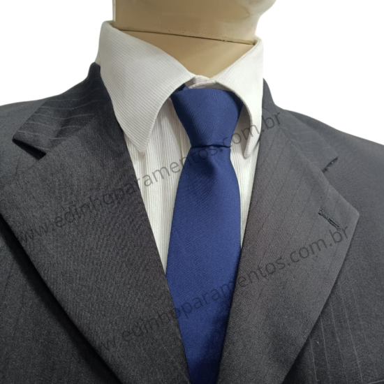 Gravata Simples Azul