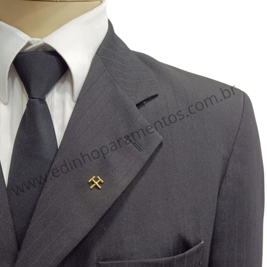 Pin Malhetes Cruzados