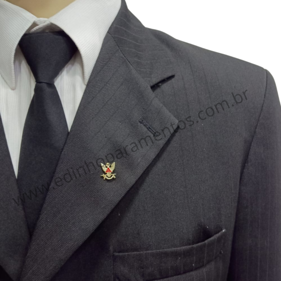 Pin Águia Grau 33 Vermelha