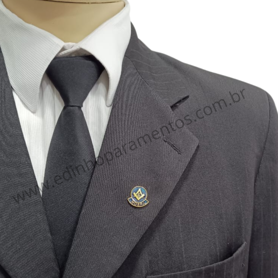 Pin Hospitaleiro Azul