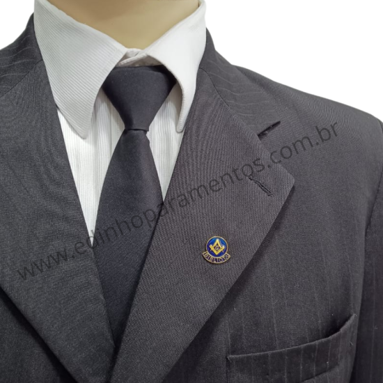 Pin Bibliotecário Azul