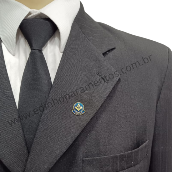 Pin Arquiteto Azul