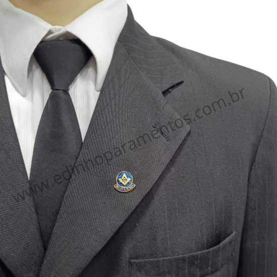 Pin Mestre Harmonia Azul