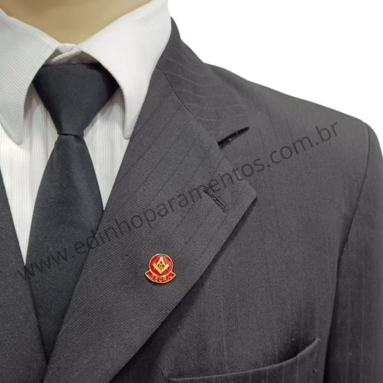 Pin Secretário Vermelho