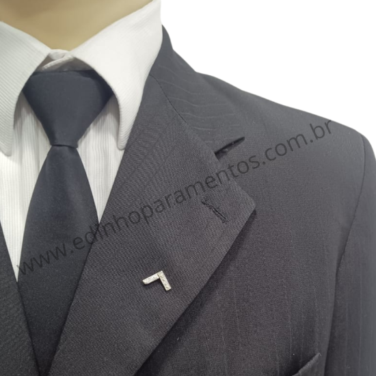 Pin Mini Joia Venerável Prata