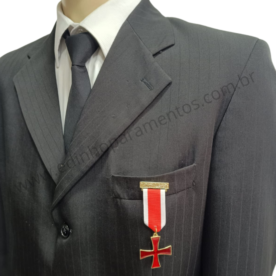 Medalha Cruz Templário