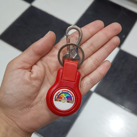 Chaveiro Rainbow Vermelho