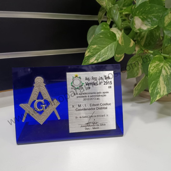 Placa Acrílico Mod.1