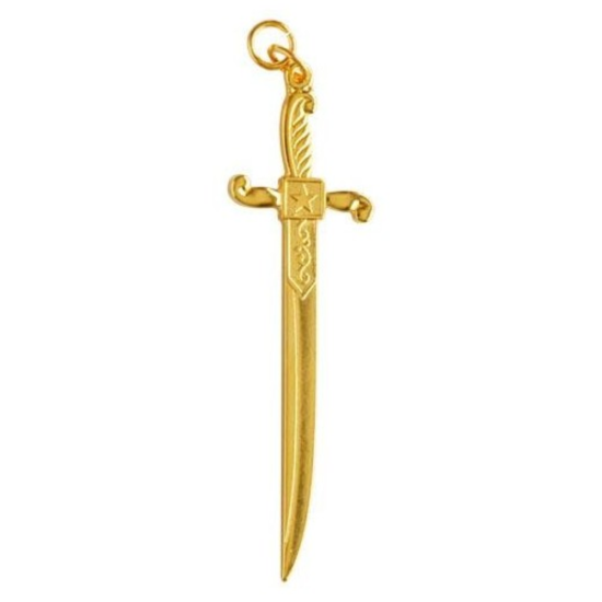 Joia Porta Espada Dourado
