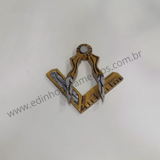 Esquadro e Compasso MDF...